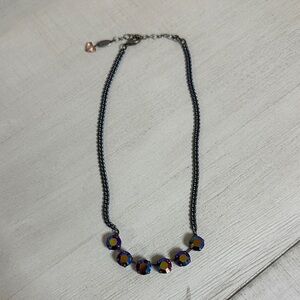 Sabika  6 Stone Necklace